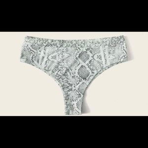 NWT high wasted snake skin bikini bottoms